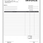 Free Printable Invoice Template 2018 Invoice Free Printable Invoice   Free Printable Invoices