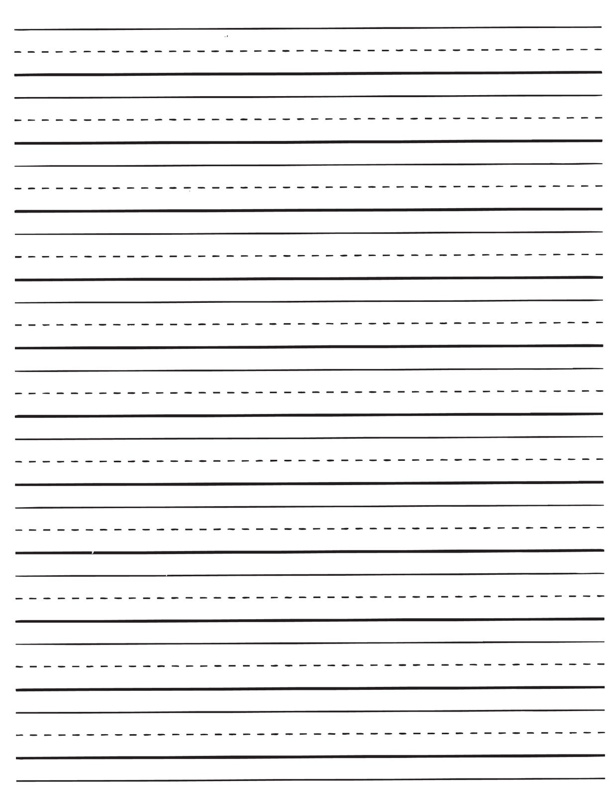 Free Printable Kids Stationery, Free Primary Lined Writing Paper - Free Printable Lined Writing Paper