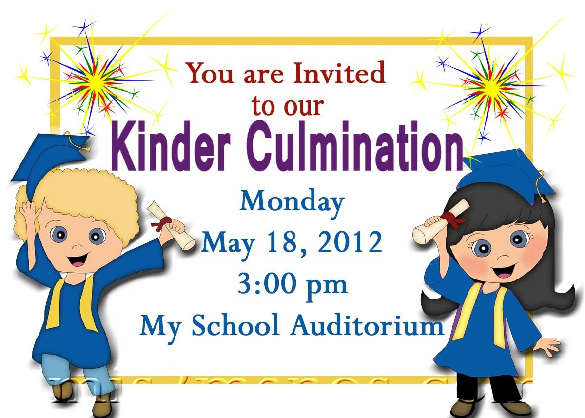 Free Printable Kindergarten Graduation Announcements. Graduation - Free Printable Kindergarten Graduation Clipart