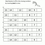 Free Printable Kindergarten Math Worksheets Counting Back In 1S To   Free Printable Math Sheets