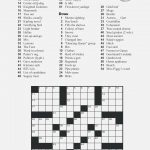 Free Printable Large Print Crossword Puzzles | M3U8   Free Printable Large Print Crossword Puzzles
