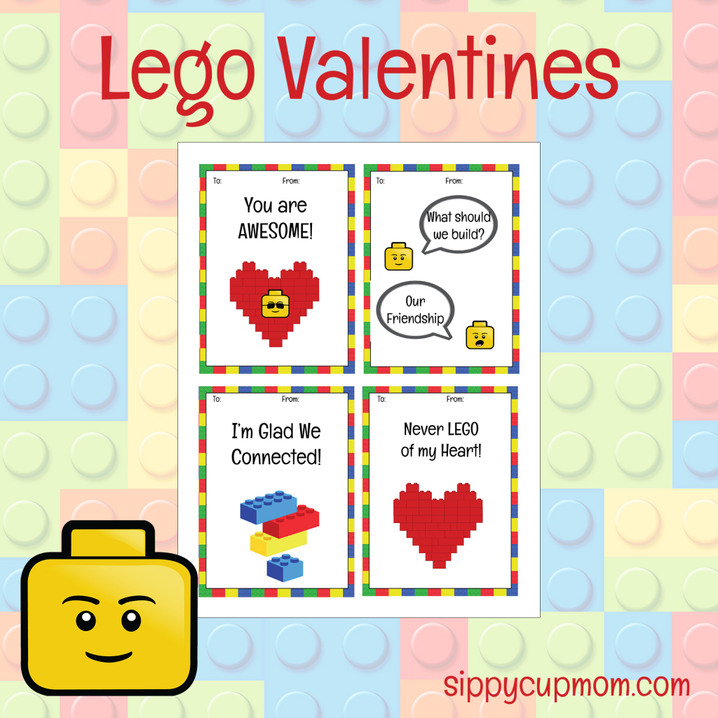 Free Printable Lego Valentine&amp;#039;s Day Cards - Sippy Cup Mom - Free Printable Lego Star Wars Valentines