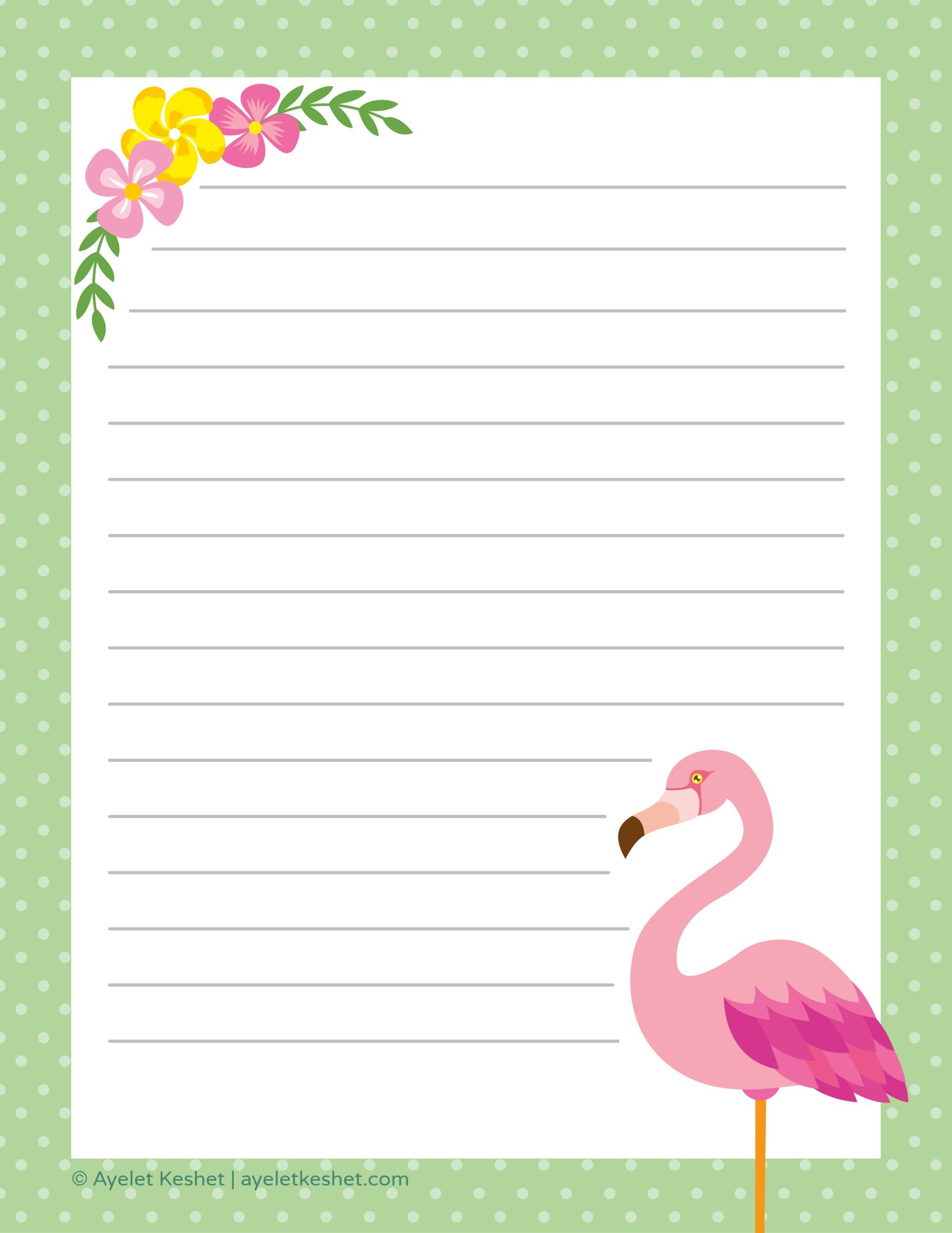 Free Printable Letter Paper | Printables To Go | Free Printable - Free Printable Stationery