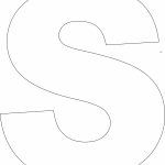 Free Printable Letter Stencil Templates S – 10.5.kaartenstemp.nl • – Free Printable Block Letters