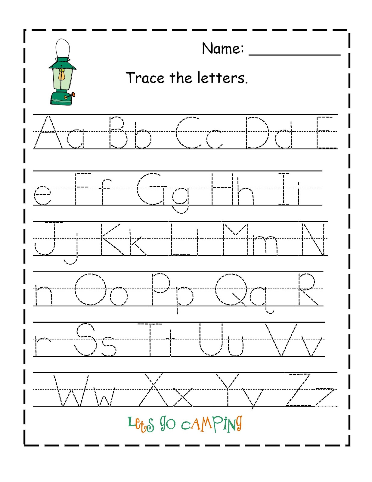 Free Printable Letter Worksheets For Preschoolers To Download - Math - Free Printable Letter Worksheets