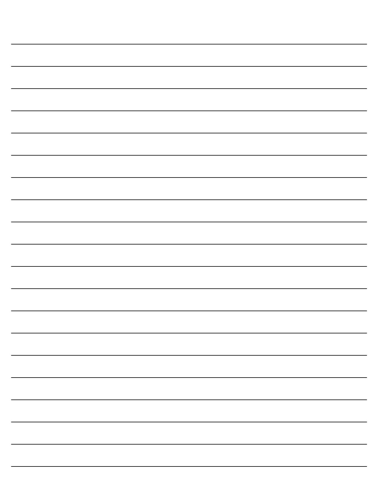 Free Printable Lined Writing Paper Template | Printables | Pinterest - Free Printable Lined Paper