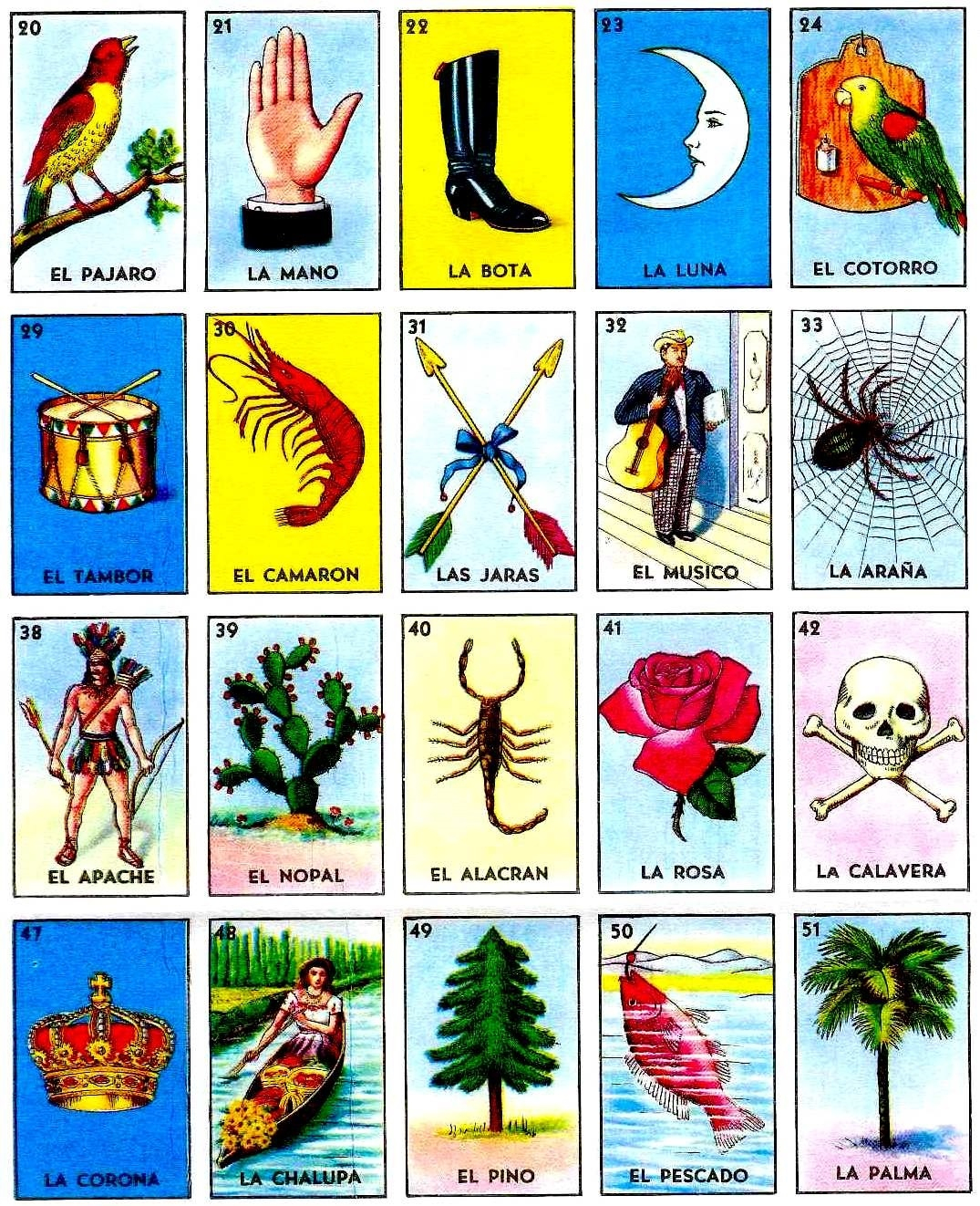 Free Printable Loteria Cards | Health-Symptoms-And-Cure - Free Printable Loteria Cards