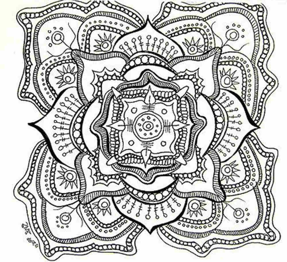 Free Printable Mandala Coloring Pages For Adults | Adult Coloring - Free Printable Mandala Coloring Pages For Adults
