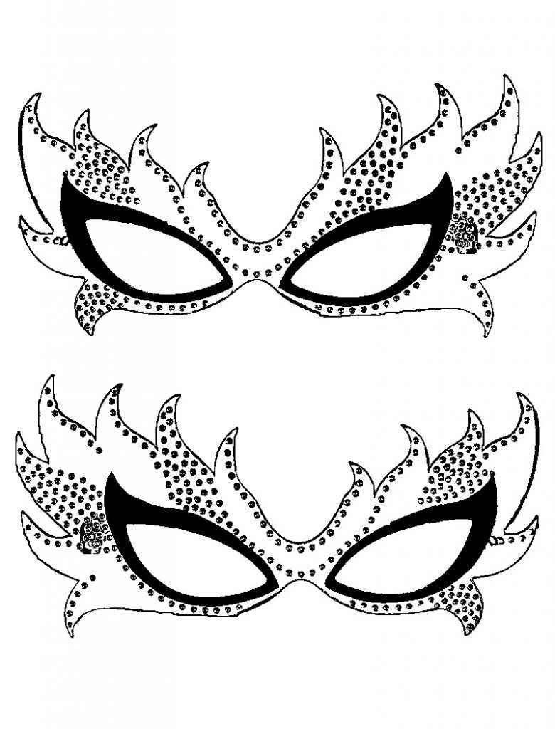 Free Printable Mardi Gras Coloring Pages For Kids | Behind The Mask - Free Printable Mardi Gras Masks