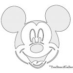 Free Printable Mickey Minnie Mouse Pumpkin Carving Stencils Patterns   Pumpkin Patterns Free Printable