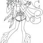 Free Printable Monster High Coloring Page For Madison Fear | Color   Monster High Free Printable Pictures