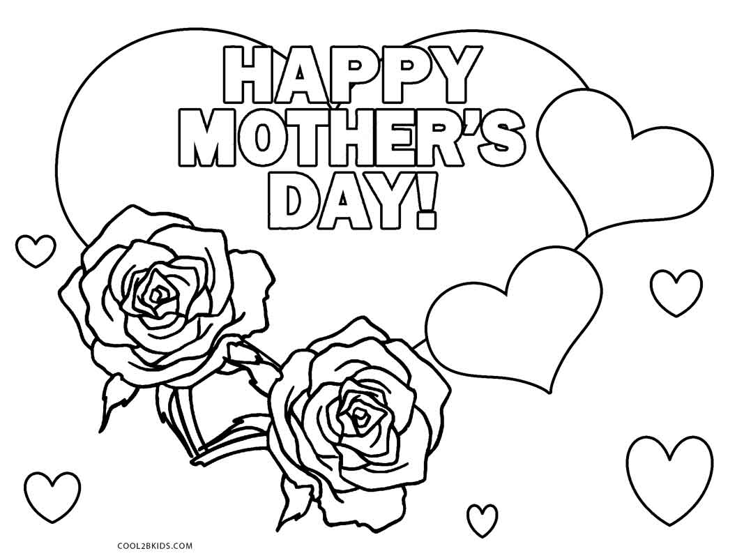 Free Printable Mothers Day Coloring Pages For Kids | Cool2Bkids - Free Printable Mothers Day Coloring Cards