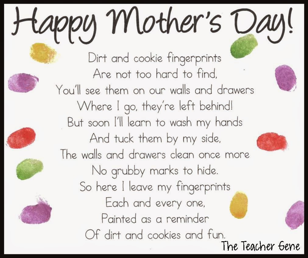 Free Printable Mothers Day Poems - Free Printable Mothers Day Poems