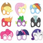 Free Printable My Little Pony Masks   3.15.kaartenstemp.nl •   Free My Little Pony Printable Masks