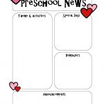 Free Printable Newsletter Templates For Preschool | Template To Use   Free Printable Preschool Newsletter Templates