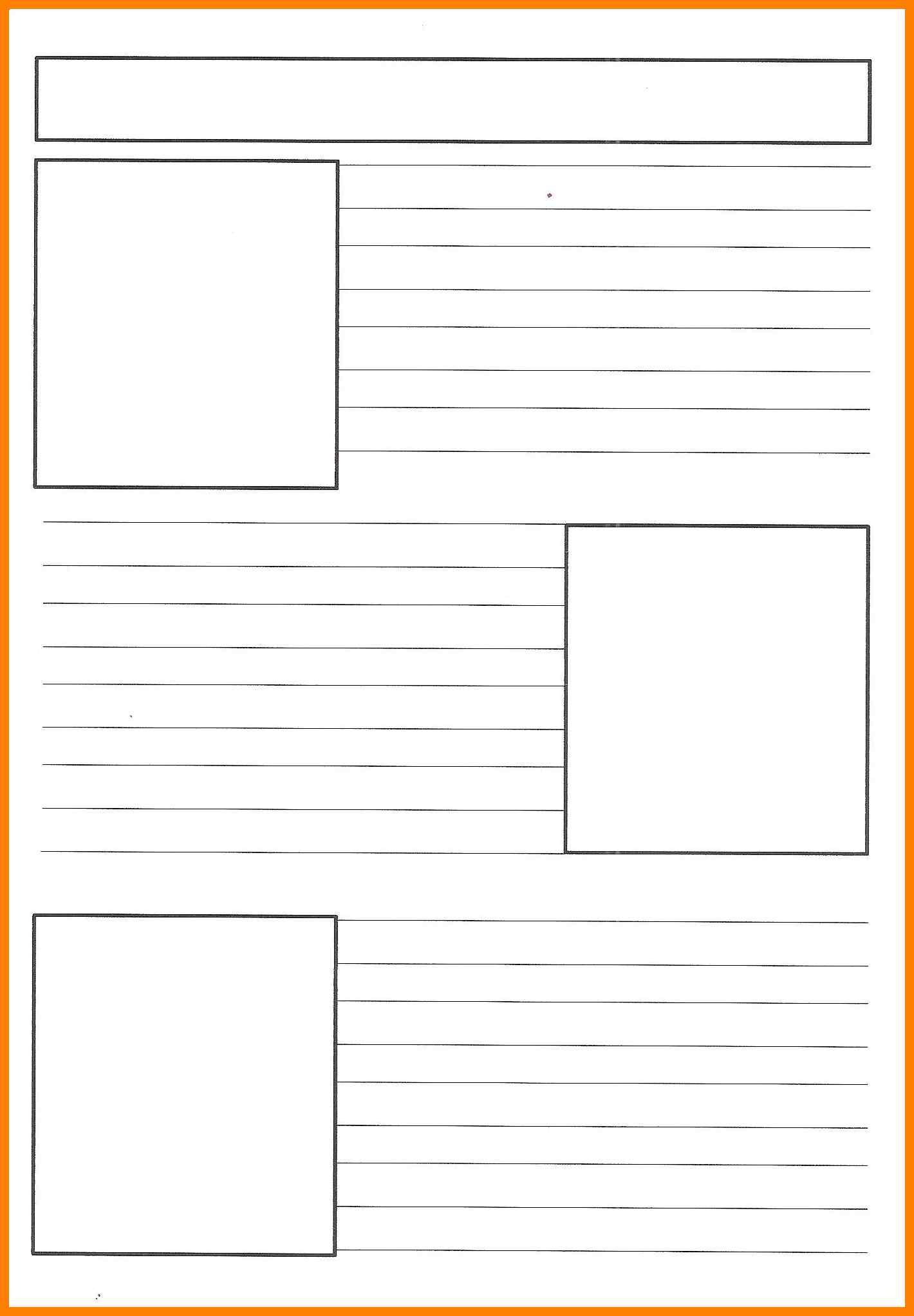 Free Printable Newspaper Template | Reference | Pinterest - Free Printable Newspaper Templates For Students