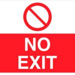 Free Printable Not An Exit Sign | Free Printable   Free Printable Not An Exit Sign