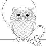 Free Printable Owl Coloring Pages For Kids | Olivia's Owl Party   Free Printable Owl Coloring Sheets