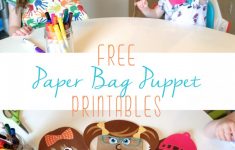 Free Printable Paper Bag Puppet Templates