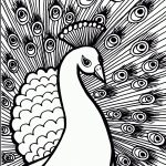 Free Printable Peacock Coloring Pages For Kids | Coloring Peacocks   Free Printable Peacock Pictures