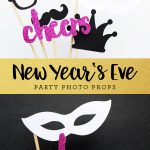 Free Printable Photo Booth Props: New Year's Eve   Consumer Crafts   Free Printable Photo Booth Props