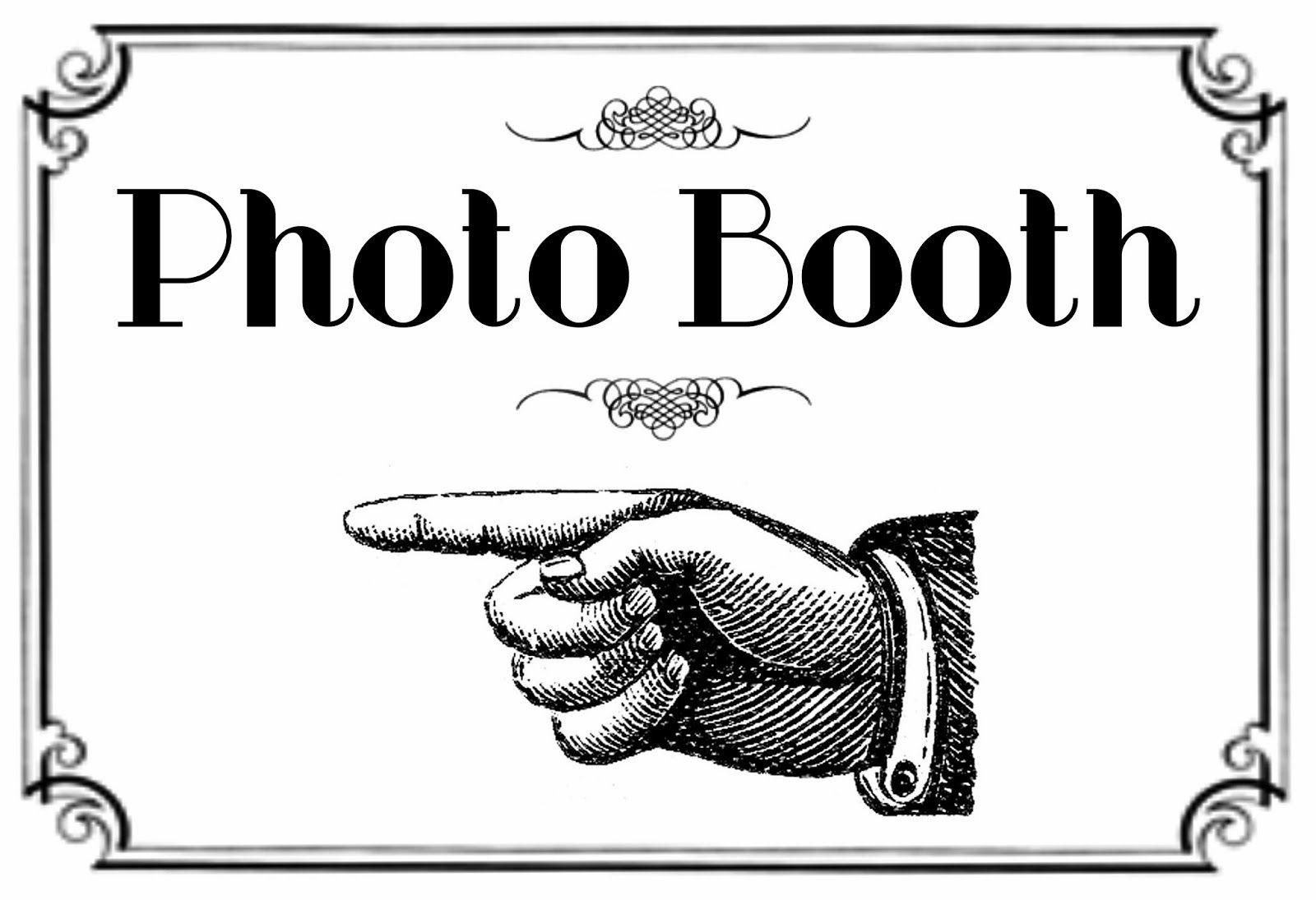 Free Printable Photo Booth Sign | Here Is The Printable For The - Free Printable Photo Booth Sign