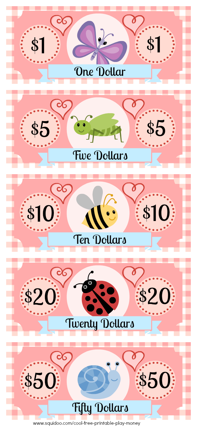 Free Printable Play Money Kids Will Love | Fake Monopoly Bills - Free Printable Money For Kids