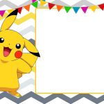 Free Printable Pokemon Invitation | Free Printable Birthday   Free Printable Pokemon Masks