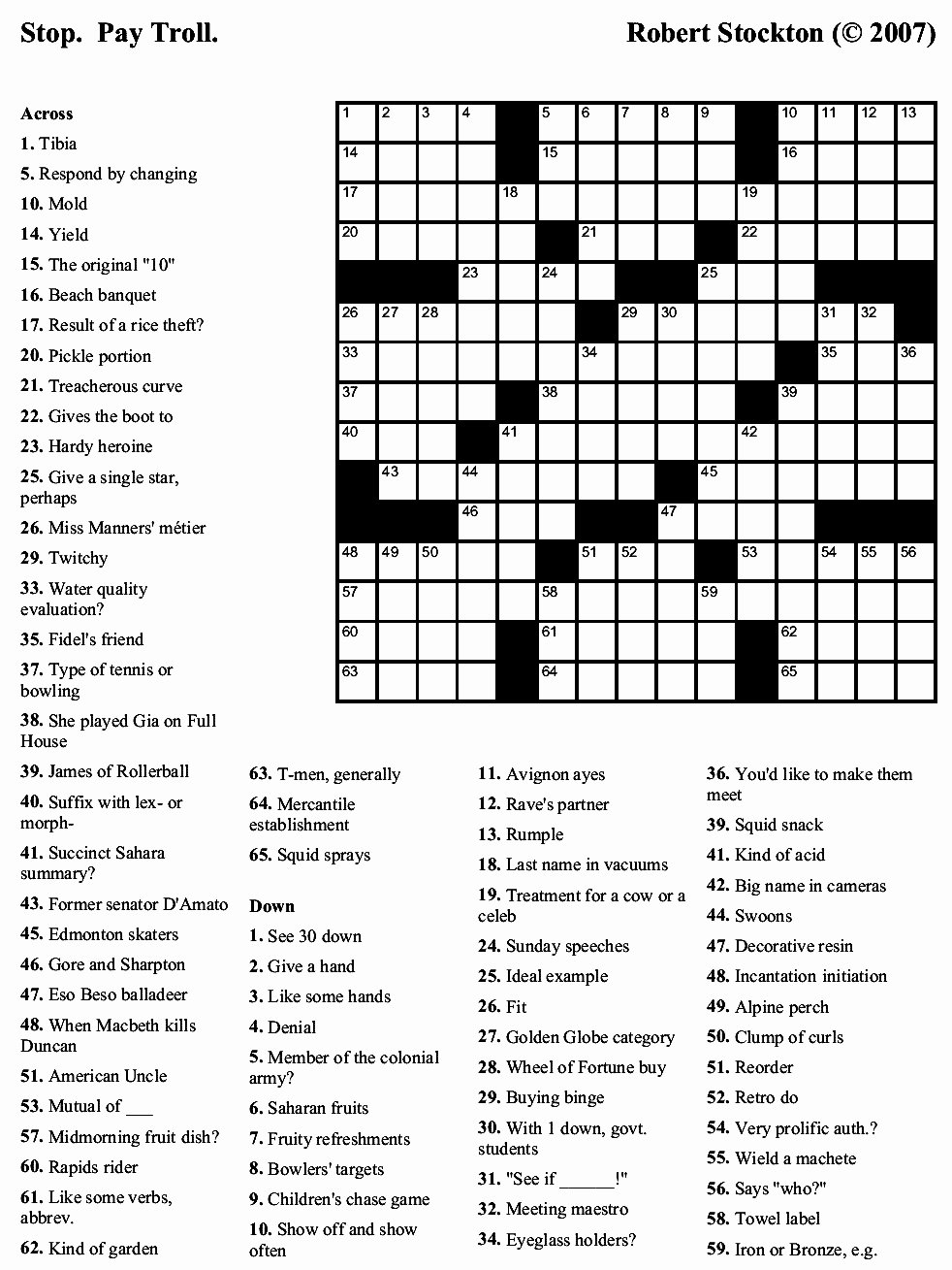 Free Printable Puzzles For Kids – Insightsonline - Free Printable Crossword Puzzles For Adults