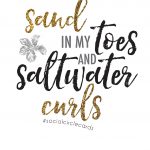 Free Printable Quote "sand & Saltwater" | Poetry ✎༄ | Pinterest   Free Printable Quotes And Sayings