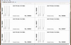Free Printable Raffle Ticket Template