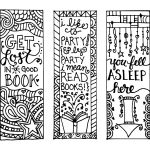 Free Printable Reading Bookmarks Black And White | Activity Shelter   Free Printable Blank Bookmarks