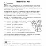 Free Printable Reading Comprehension Worksheets 3Rd Grade To Free   Free Printable Reading Comprehension Worksheets For Adults