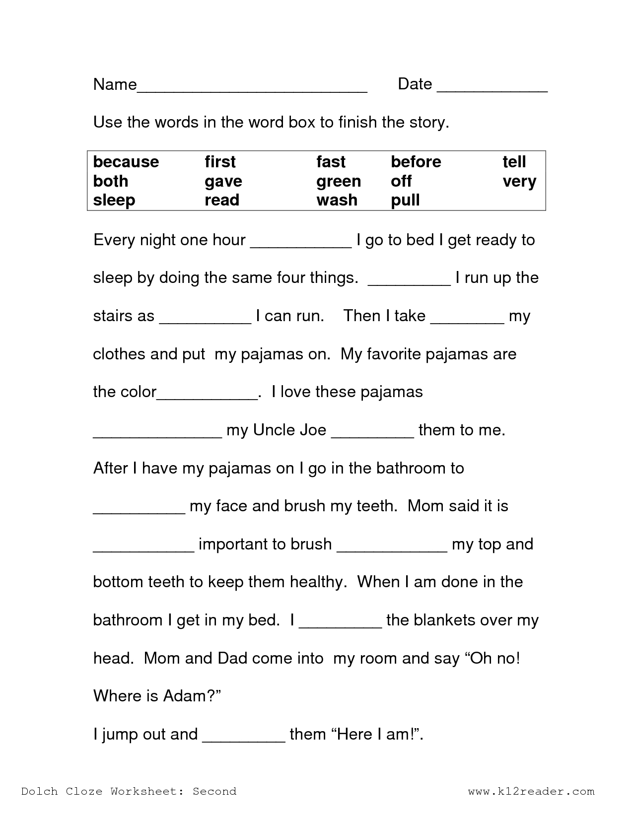 Free Printable Reading Comprehension Worksheets 3Rd Grade To - Free Printable Comprehension Worksheets For Grade 5