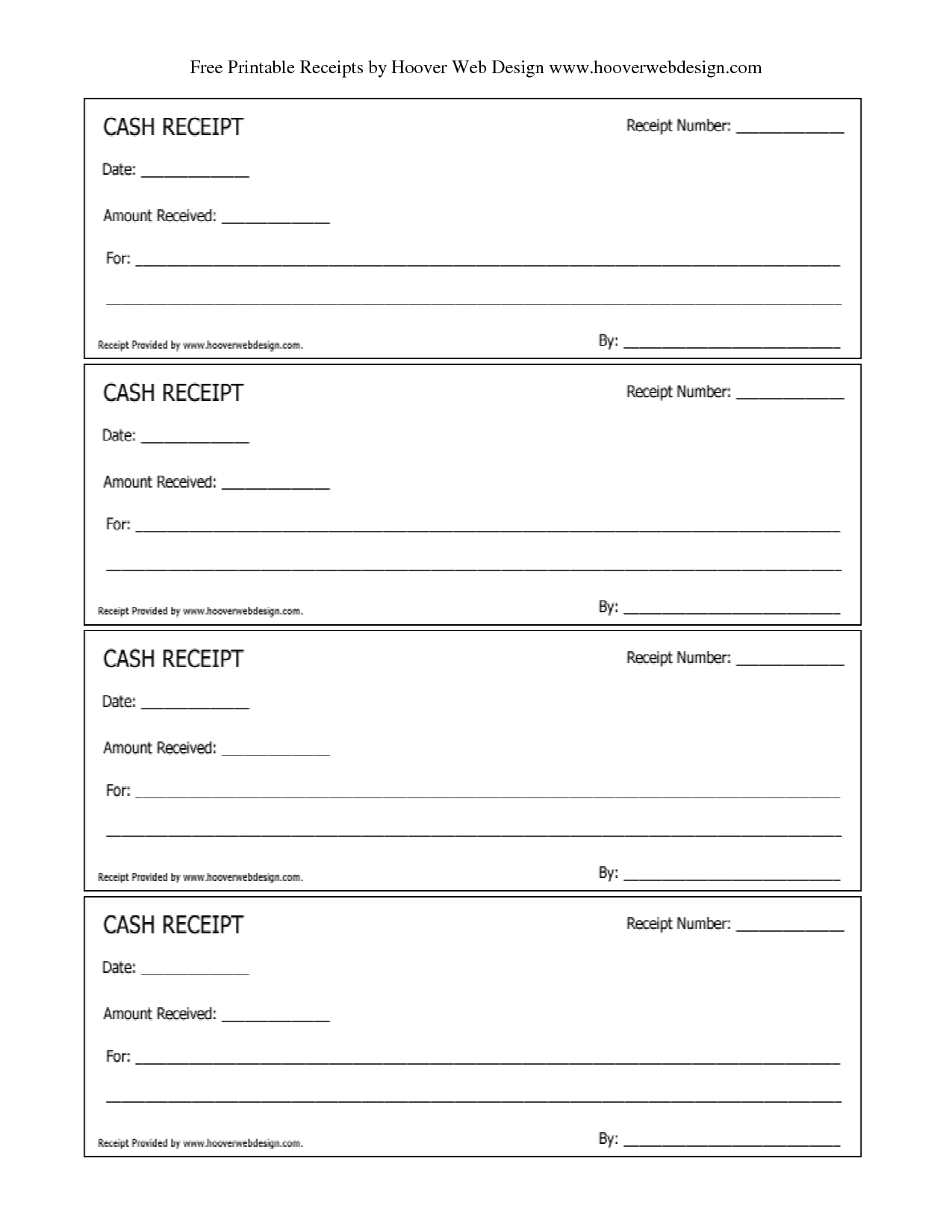 Free Printable Receipt Templates | Free Printable Cash Receipts - Free Cash Book Template Printable