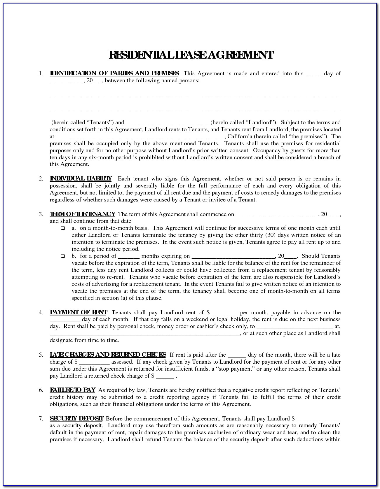 Free Printable Rental Agreement Forms In Spanish - Form : Resume - Rental Agreement Forms Free Printable