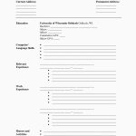 Free Printable Resume Template Inspirational 30 Free Microsoft Word   Free Printable Resume Templates Microsoft Word