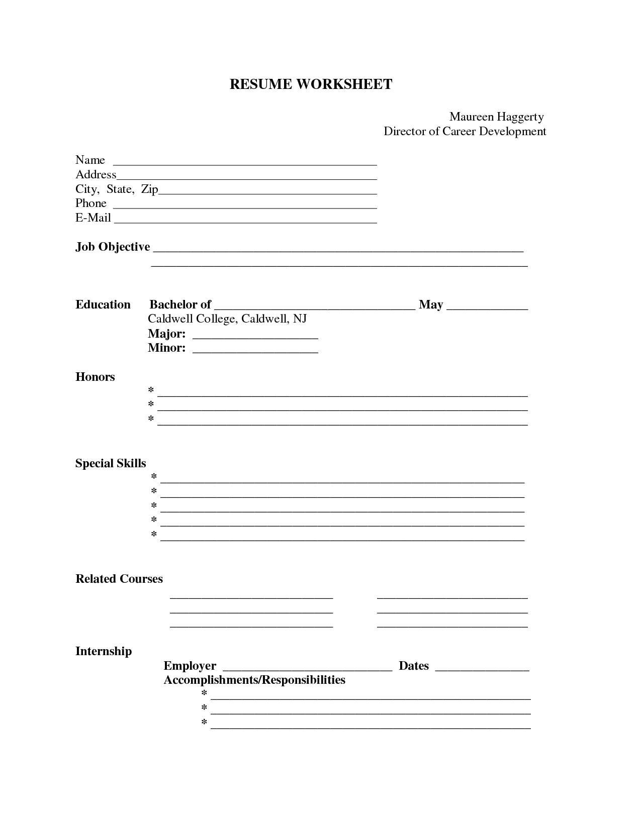 Free Printable Resume Templates Pinresumejob On Job Pinterest - Free Printable Resume