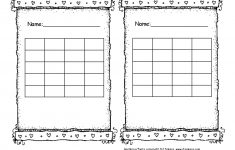 Free Printable Behavior Charts For Elementary Students