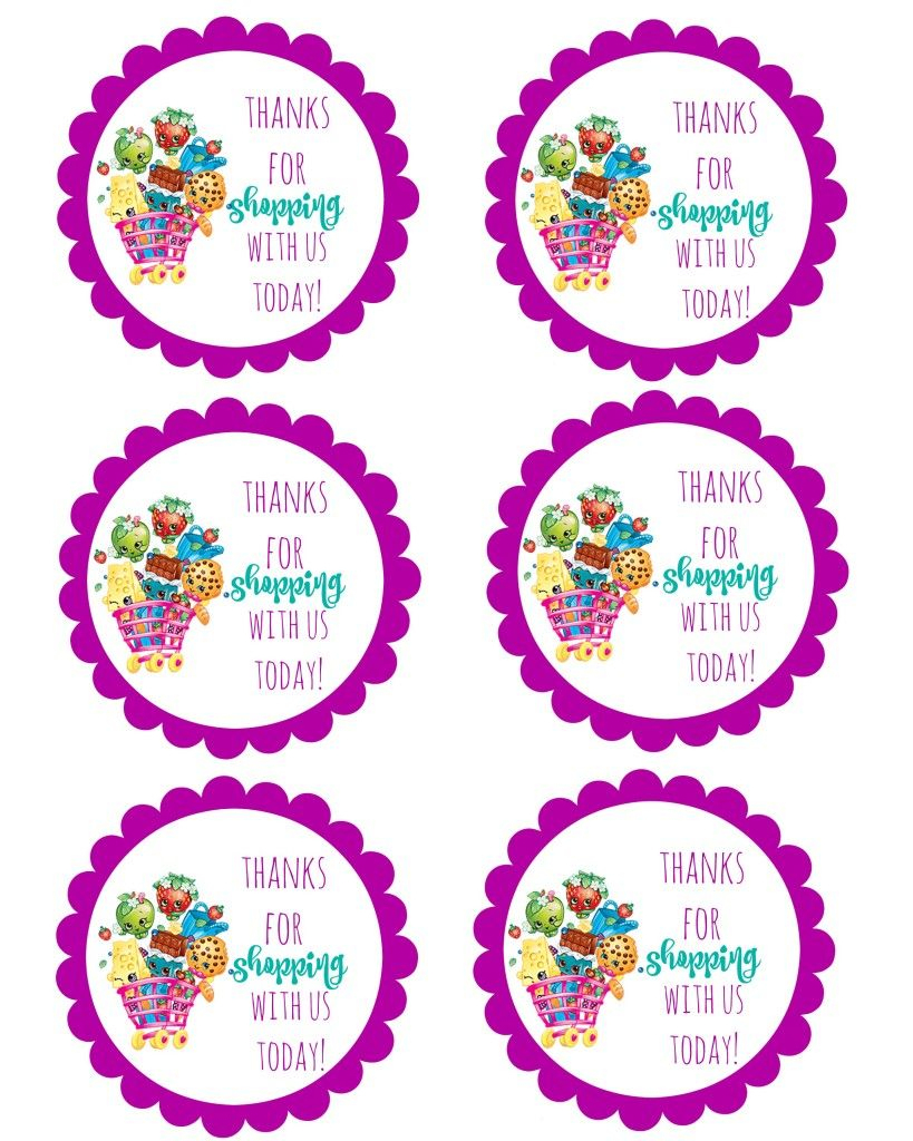 Free Printable S Hopkins Thank You For Coming Tags - 9.7 - Thank You For Coming Free Printable Tags