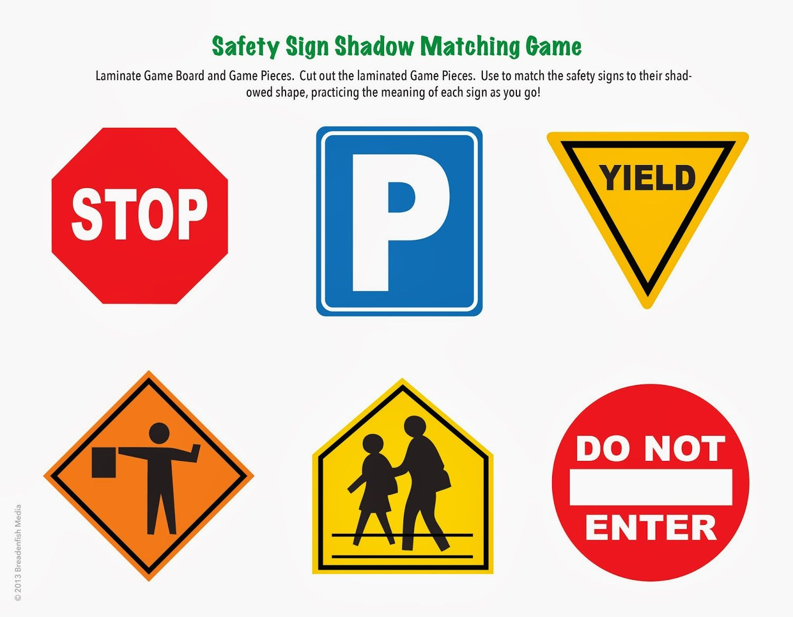 Free Printable Safety Signs Check Out This Exciting Board Game For - Free Printable Safety Signs