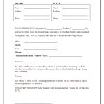 Free Printable Sales Receipt Form Template Pdf Allwaycarcarecom Used   Free Printable Blank Auto Bill Of Sale
