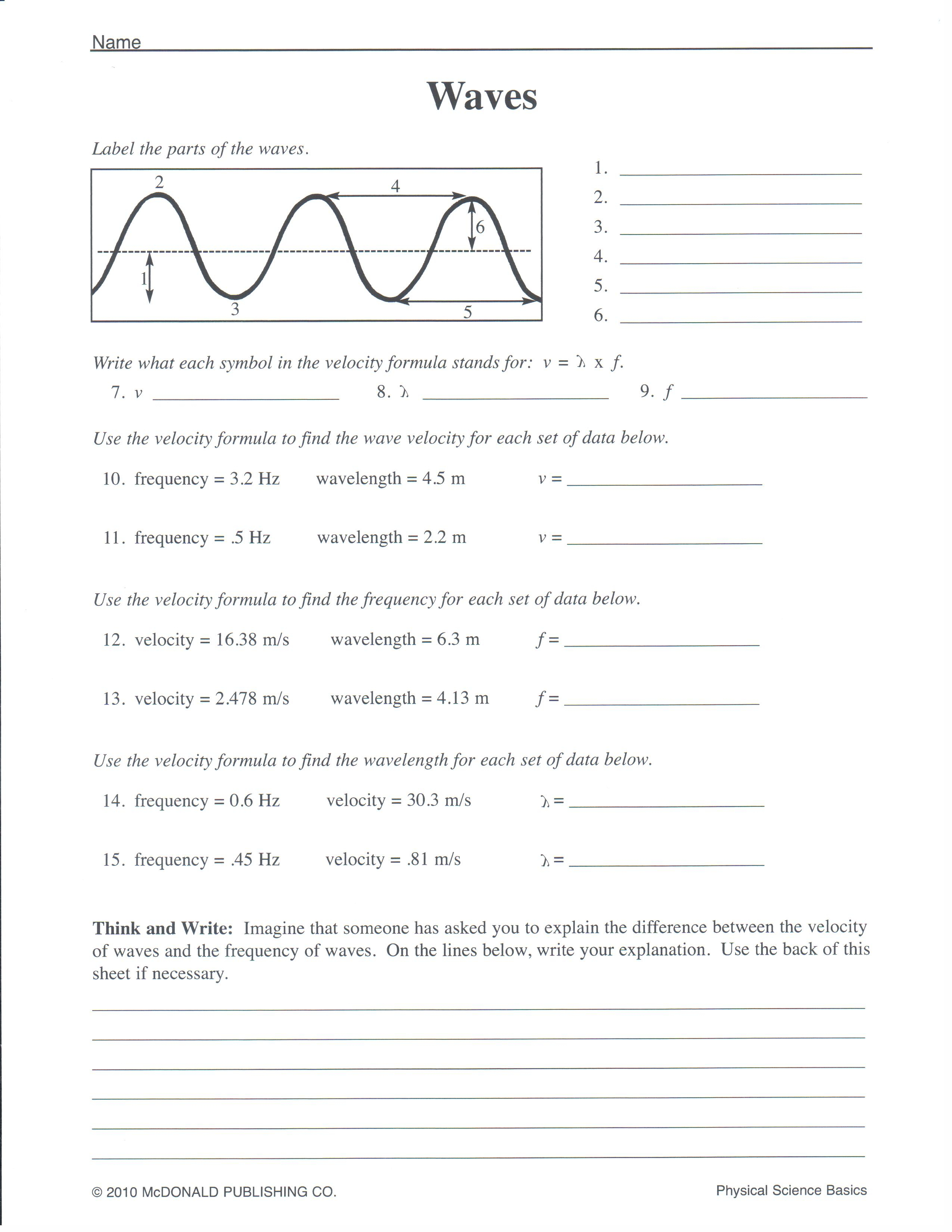 Free Printable Science Worksheets For Kindergarten To Download Free - Free Printable Science Worksheets