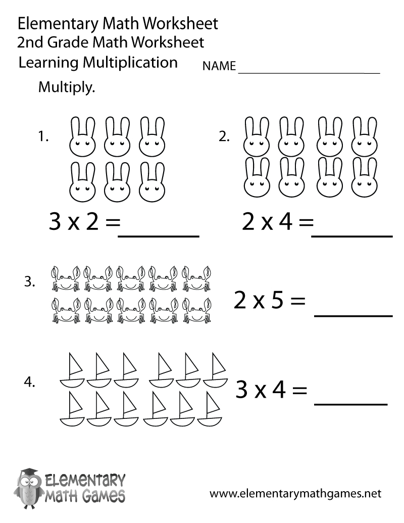 Free Printable Second Grade Math Worksheets » High School Worksheets - Free Printable Math Worksheets For 2Nd Grade