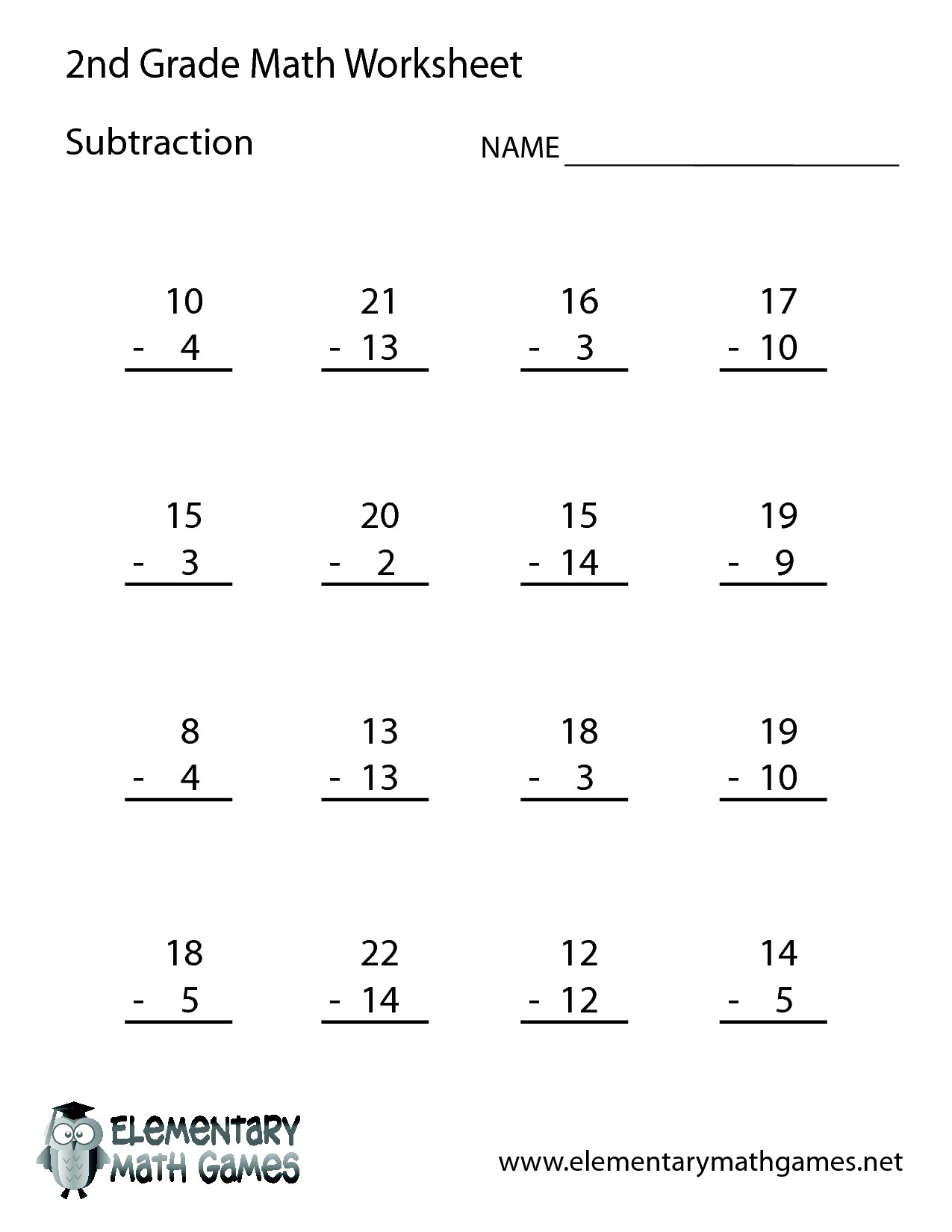 Free Printable Second Grade Worksheets For Download Free - Math - Free Printable Second Grade Worksheets