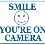 Free Printable Smile Your On Camera Sign | Free Printable   Free Printable Smile Your On Camera