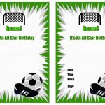 Free Printable Soccer Birthday Party Invitations | Birthday Party In   Free Printable Soccer Birthday Invitations