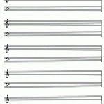 Free Printable Staff Paper! | Music & Expression | Pinterest | Blank   Free Printable Blank Music Staff Paper
