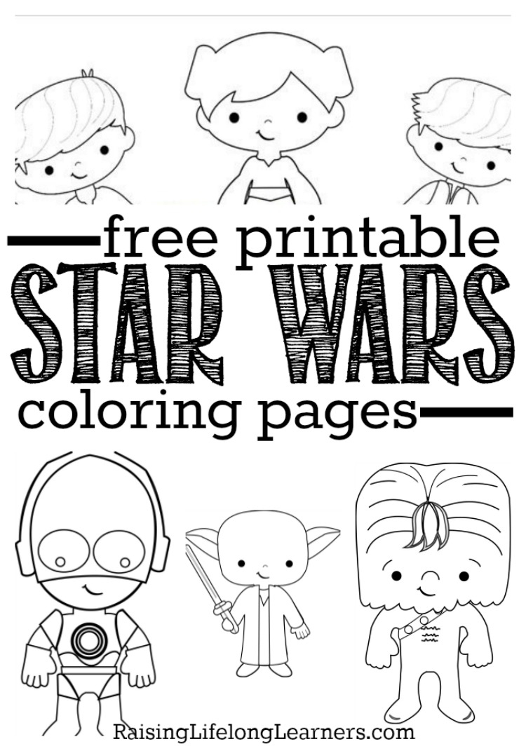 Free Printable Star Wars Coloring Pages For Star Wars Fans Of All Ages - Free Printable Star Wars Coloring Pages