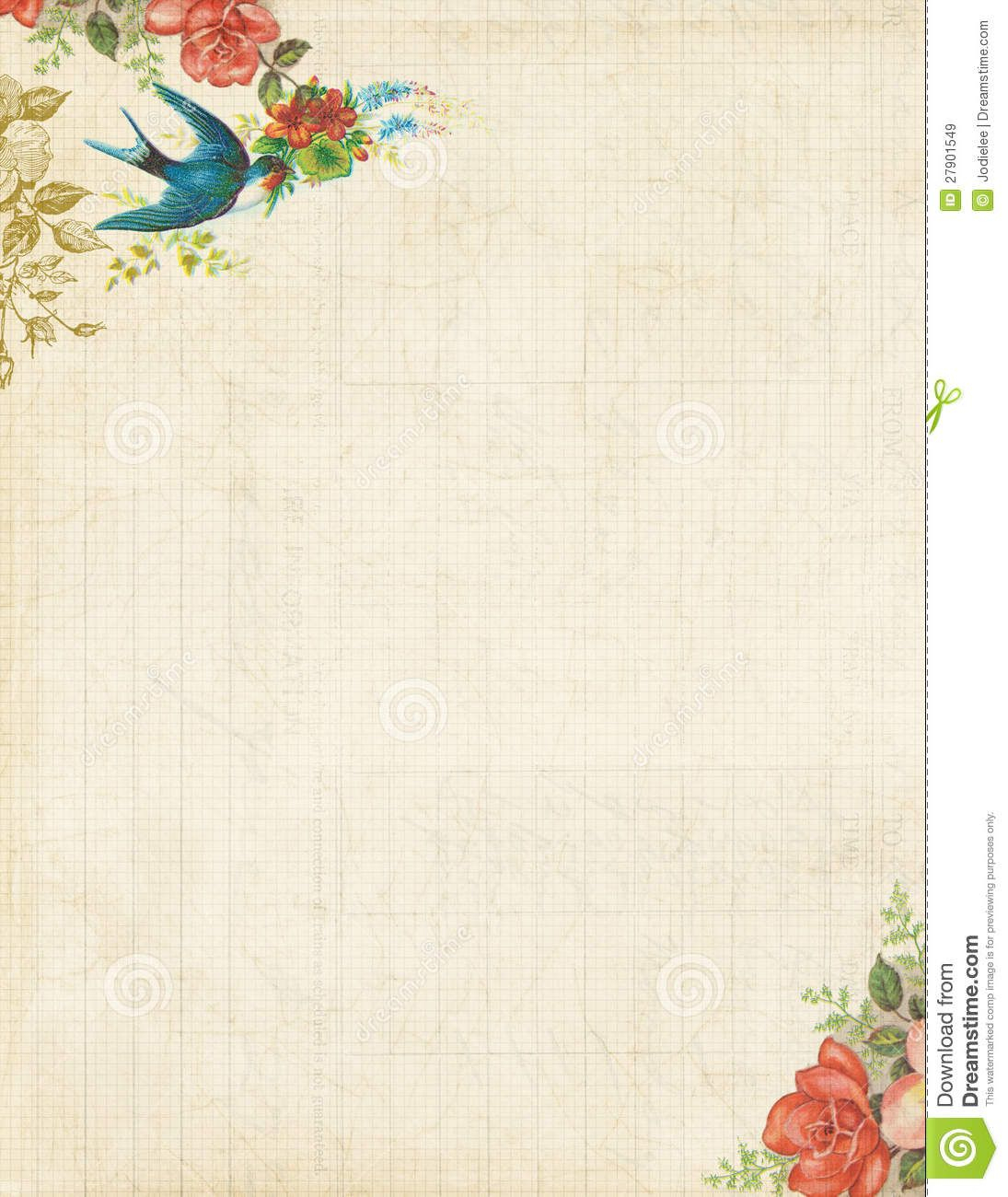 Free Printable Stationery Vintage Backgrounds - 2.12.kaartenstemp.nl • - Free Printable Stationary